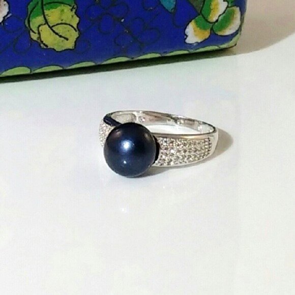 Jewelry - Freshwater Peacock Pearl Ring